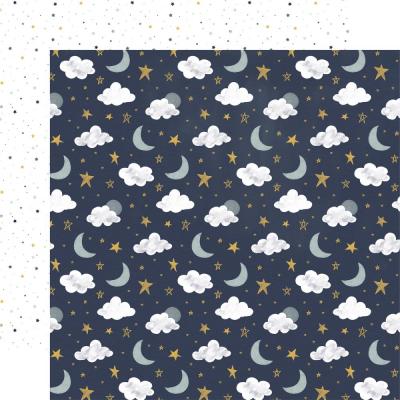 Echo Park It's A Boy Designpapier - Underneath The Moon